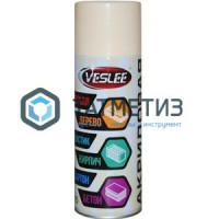Краска аэроз. VESLEE  СЛОНОВАЯ КОСТЬ  520 мл. RAL 1015 -  магазин крепежа «ТАТМЕТИЗ»