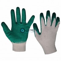 Перчатки трик. х/б с ОДИНАРНЫМ латекс.покрытием -  магазин крепежа «ТАТМЕТИЗ»
