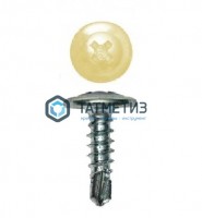 Саморез п/ш сверло 4,2x16 RAL 1014 | «ТАТМЕТИЗ» Саморез п/ш сверло 4,2x16 RAL 1014 - магазин крепежа «ТАТМЕТИЗ»