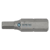 Бита под внутр шестигранник со штифтом HEX6 |  «ТАТМЕТИЗ» Бита под внутр шестигранник со штифтом HEX6 -  магазин крепежа «ТАТМЕТИЗ»