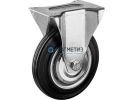 Колесо неповоротное c площадкой под 4 болта d  75 мм -  магазин крепежа «ТАТМЕТИЗ»