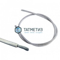 Трос с ПВХ стальной оц. 6-5 (150 м/бух) B | «ТАТМЕТИЗ» Трос с ПВХ стальной оц. 6-5 (150 м/бух) B - магазин крепежа «ТАТМЕТИЗ»