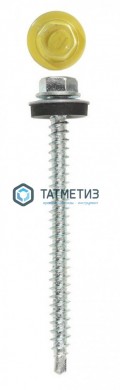 Саморез окраш.кров. 4,8х70 /1018/ (1500 шт/уп) темно-желт. ТК |  «ТАТМЕТИЗ» Саморез окраш.кров. 4,8х70 /1018/ (1500 шт/уп) темно-желт. ТК -  магазин крепежа «ТАТМЕТИЗ»