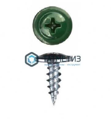 Саморез п/ш остр. 4,2x16  RAL 6005  (1000 шт/уп) |  «ТАТМЕТИЗ» Саморез п/ш остр. 4,2x16  RAL 6005  (1000 шт/уп) -  магазин крепежа «ТАТМЕТИЗ»