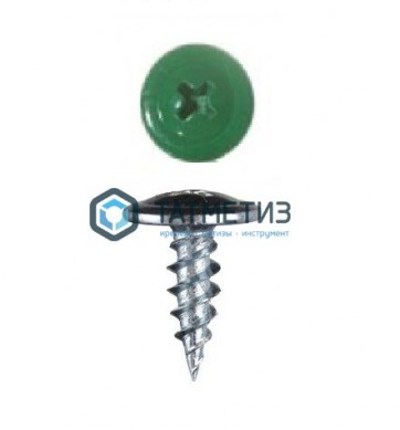 Саморез п/ш остр. 4,2x16  RAL 6029  (1000 шт/уп) |  «ТАТМЕТИЗ» Саморез п/ш остр. 4,2x16  RAL 6029  (1000 шт/уп) -  магазин крепежа «ТАТМЕТИЗ»