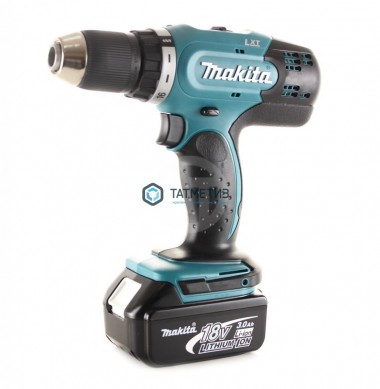 Дрель-шуруповерт аккумуляторная Makita DDF 453RFE, 18В, 2х3 Ач Li-ion, 0-400/1300 об/мин, 42/27 Нм |  «ТАТМЕТИЗ» Дрель-шуруповерт аккумуляторная Makita DDF 453RFE, 18В, 2х3 Ач Li-ion, 0-400/1300 об/мин, 42/27 Нм -  магазин крепежа «ТАТМЕТИЗ»