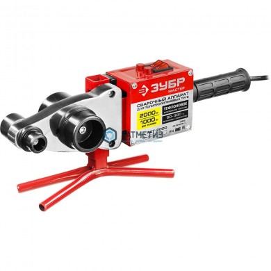 Сварочный аппарат для ПП труб, ЗУБР Мастер, 1000/2000Вт, 50-300С,D=20,25,32,40,50,63мм, мет. кейс |  «ТАТМЕТИЗ» Сварочный аппарат для ПП труб, ЗУБР Мастер, 1000/2000Вт, 50-300С,D=20,25,32,40,50,63мм, мет. кейс -  магазин крепежа «ТАТМЕТИЗ»