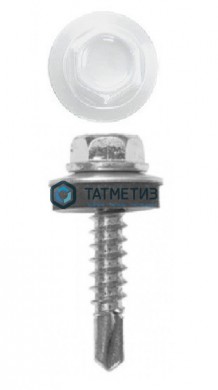 Саморез окраш.кров. 5,5х19 /9003/ DAXMER M (10х250) |  «ТАТМЕТИЗ» Саморез окраш.кров. 5,5х19 /9003/ DAXMER M (10х250) -  магазин крепежа «ТАТМЕТИЗ»