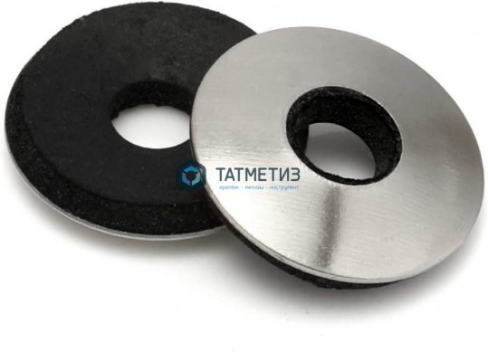 Шайба кровельная с EPDM АРТ 9055 А2 5,3X12 |  «ТАТМЕТИЗ» Шайба кровельная с EPDM АРТ 9055 А2 5,3X12 -  магазин крепежа «ТАТМЕТИЗ»