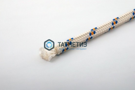 Фал плетеный с/с ПА+ПП 24пр d=10мм БЕЛ |  «ТАТМЕТИЗ» Фал плетеный с/с ПА+ПП 24пр d=10мм БЕЛ -  магазин крепежа «ТАТМЕТИЗ»