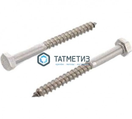 Шуруп по дереву DIN 571 А2  5х25 |  «ТАТМЕТИЗ» Шуруп по дереву DIN 571 А2  5х25 -  магазин крепежа «ТАТМЕТИЗ»