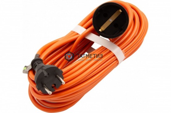 Удлинитель силовой 1х20м, б/з, ПВС,20м,1200 Вт (6А), тип УХз6 // Сибртех |  «ТАТМЕТИЗ» Удлинитель силовой 1х20м, б/з, ПВС,20м,1200 Вт (6А), тип УХз6 // Сибртех -  магазин крепежа «ТАТМЕТИЗ»