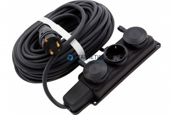 Удлинитель силовой 3х20м, КГ 3*1.5мм, 16 А, тип УХЗ-16, Россия // Сибртех |  «ТАТМЕТИЗ» Удлинитель силовой 3х20м, КГ 3*1.5мм, 16 А, тип УХЗ-16, Россия // Сибртех -  магазин крепежа «ТАТМЕТИЗ»