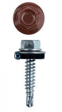 Саморез окраш.кров. 5,5х25 /3009/ OМАХ  M (10х250) |  «ТАТМЕТИЗ» Саморез окраш.кров. 5,5х25 /3009/ OМАХ  M (10х250) -  магазин крепежа «ТАТМЕТИЗ»