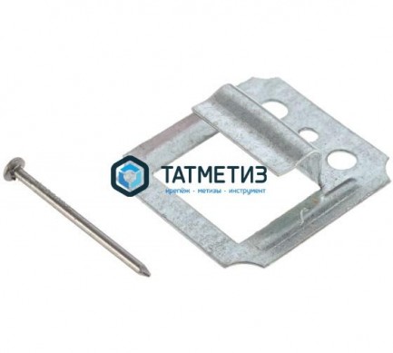 Кляймер блок-хауса №6 (50 шт в упак) RC |  «ТАТМЕТИЗ» Кляймер блок-хауса №6 (50 шт в упак) RC -  магазин крепежа «ТАТМЕТИЗ»
