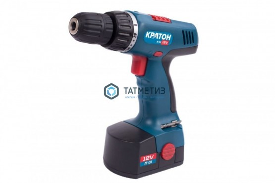 Дрель-шуруповерт аккумуляторная Кратон CD-12-K |  «ТАТМЕТИЗ» Дрель-шуруповерт аккумуляторная Кратон CD-12-K -  магазин крепежа «ТАТМЕТИЗ»
