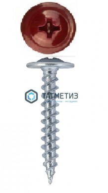 Саморез п/ш остр. 4,2x25  RAL 3005  (500 шт/уп) |  «ТАТМЕТИЗ» Саморез п/ш остр. 4,2x25  RAL 3005  (500 шт/уп) -  магазин крепежа «ТАТМЕТИЗ»