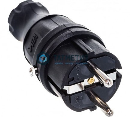 Эл.вилка прямая с/з каучук ОМЕГА IP44 ВБп3-1-0м IEK |  «ТАТМЕТИЗ» Эл.вилка прямая с/з каучук ОМЕГА IP44 ВБп3-1-0м IEK -  магазин крепежа «ТАТМЕТИЗ»