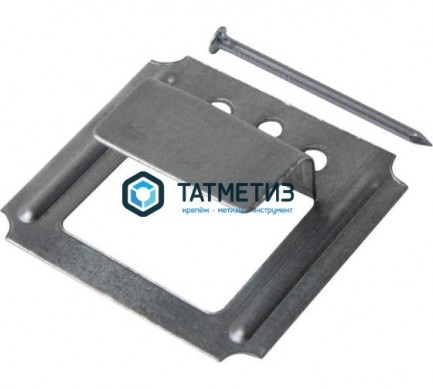 Кляймер блок-хауса №8 (50 шт в упак) RC |  «ТАТМЕТИЗ» Кляймер блок-хауса №8 (50 шт в упак) RC -  магазин крепежа «ТАТМЕТИЗ»