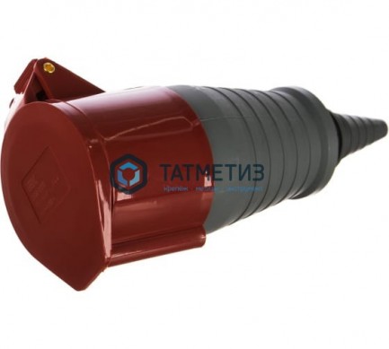 Розетка кабельная 380В, 32А 3Р+N+Е IP44 переносная |  «ТАТМЕТИЗ» Розетка кабельная 380В, 32А 3Р+N+Е IP44 переносная -  магазин крепежа «ТАТМЕТИЗ»