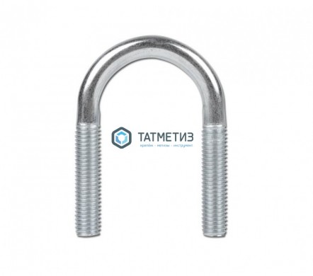 Хомут U-образный d118 (4 ) М12  UBZ |  «ТАТМЕТИЗ» Хомут U-образный d118 (4 ) М12  UBZ -  магазин крепежа «ТАТМЕТИЗ»