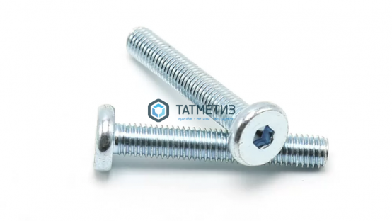 Винт с цилиндрической низкой головкой, внутренний шестигранник ДИН 7984 А2 M 5X25 |  «ТАТМЕТИЗ» Винт с цилиндрической низкой головкой, внутренний шестигранник ДИН 7984 А2 M 5X25 -  магазин крепежа «ТАТМЕТИЗ»