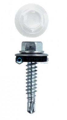 Саморез окраш.кров. 5,5х25 /9003/ (3500 шт/уп)  МС |  «ТАТМЕТИЗ» Саморез окраш.кров. 5,5х25 /9003/ (3500 шт/уп)  МС -  магазин крепежа «ТАТМЕТИЗ»