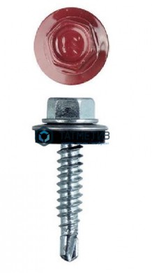 Саморез окраш.кров. 5,5х25 /3011/ DAXMER M (10х250) |  «ТАТМЕТИЗ» Саморез окраш.кров. 5,5х25 /3011/ DAXMER M (10х250) -  магазин крепежа «ТАТМЕТИЗ»