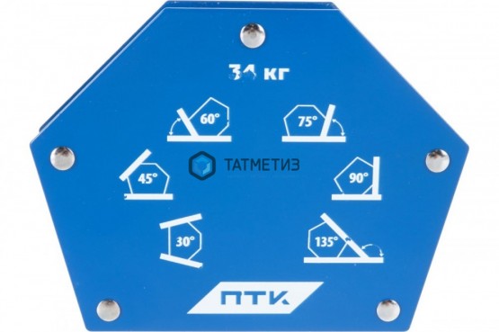 Магнитный угольник-держатель (фиксатор) 6-угольный МФ-675 ПТК |  «ТАТМЕТИЗ» Магнитный угольник-держатель (фиксатор) 6-угольный МФ-675 ПТК -  магазин крепежа «ТАТМЕТИЗ»