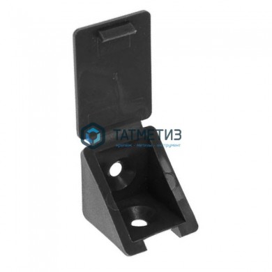 Мебельный уголок ЧЕРНЫЙ  (100 шт/уп) |  «ТАТМЕТИЗ» Мебельный уголок ЧЕРНЫЙ  (100 шт/уп) -  магазин крепежа «ТАТМЕТИЗ»