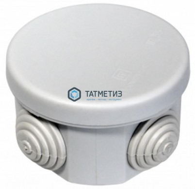 Коробка распр. РК D60*40 круг.160 шт |  «ТАТМЕТИЗ» Коробка распр. РК D60*40 круг.160 шт -  магазин крепежа «ТАТМЕТИЗ»