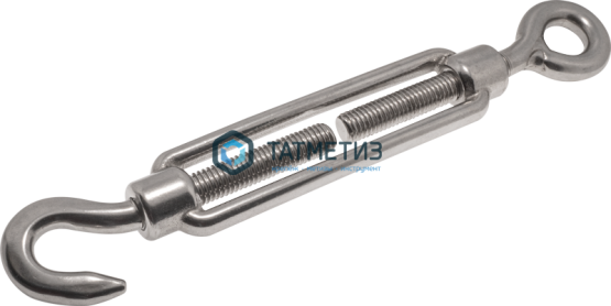Талреп крюк-кольцо DIN 1480 А4 M16 |  «ТАТМЕТИЗ» Талреп крюк-кольцо DIN 1480 А4 M16 -  магазин крепежа «ТАТМЕТИЗ»