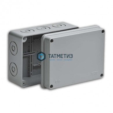 Коробка распр. ОП 150х110х70 IP55 без герм Рувинил 67054 |  «ТАТМЕТИЗ» Коробка распр. ОП 150х110х70 IP55 без герм Рувинил 67054 -  магазин крепежа «ТАТМЕТИЗ»