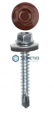 Саморез окраш.кров. 4,8х35 /3009/ DAXMER MS (10х250) |  «ТАТМЕТИЗ» Саморез окраш.кров. 4,8х35 /3009/ DAXMER MS (10х250) -  магазин крепежа «ТАТМЕТИЗ»