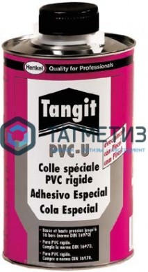 Клей для труб из ПВХ Тангит PVC-U 1 кг. |  «ТАТМЕТИЗ» Клей для труб из ПВХ Тангит PVC-U 1 кг. -  магазин крепежа «ТАТМЕТИЗ»