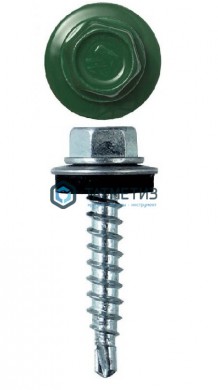 Саморез окраш.кров. 4,8х29 /6005/ DAXMER MS (10х250) |  «ТАТМЕТИЗ» Саморез окраш.кров. 4,8х29 /6005/ DAXMER MS (10х250) -  магазин крепежа «ТАТМЕТИЗ»