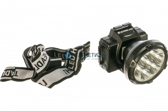 Фонарь налобный аккум. Ultraflash LED 5362 (220В 7LED 2 режима;черн.) |  «ТАТМЕТИЗ» Фонарь налобный аккум. Ultraflash LED 5362 (220В 7LED 2 режима;черн.) -  магазин крепежа «ТАТМЕТИЗ»