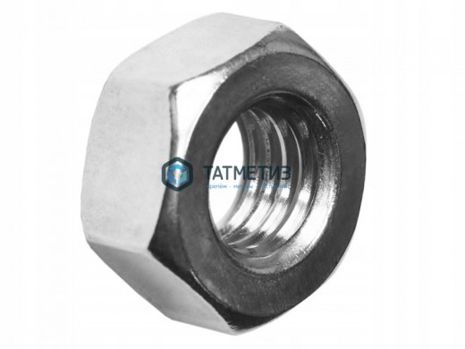 Гайка  М14 DIN 934 А4 нержавейка |  «ТАТМЕТИЗ» Гайка  М14 DIN 934 А4 нержавейка -  магазин крепежа «ТАТМЕТИЗ»