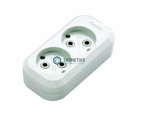 Колодка удлинителя 2-м б/з Makel MGP 101 |  «ТАТМЕТИЗ» Колодка удлинителя 2-м б/з Makel MGP 101 -  магазин крепежа «ТАТМЕТИЗ»