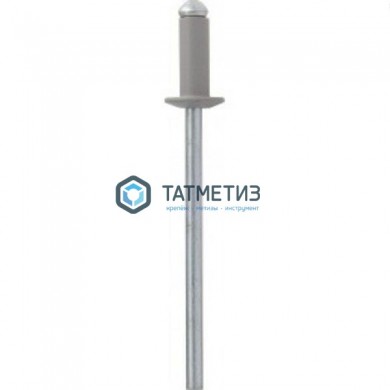 Заклепки ZK ал/ст 4,0x10 RAL 7004 (1000 шт/уп) DR |  «ТАТМЕТИЗ» Заклепки ZK ал/ст 4,0x10 RAL 7004 (1000 шт/уп) DR -  магазин крепежа «ТАТМЕТИЗ»