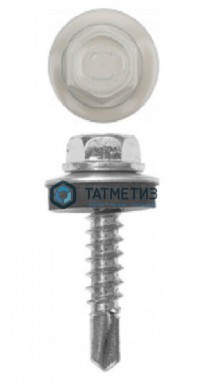 Саморез окраш.кров. 5,5х19 /9002/ DAXMER MS (10х250) |  «ТАТМЕТИЗ» Саморез окраш.кров. 5,5х19 /9002/ DAXMER MS (10х250) -  магазин крепежа «ТАТМЕТИЗ»