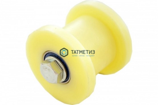 Ролик КАПРОЛОН d 70мм под ТРУБУ (профильн.) 40х40 |  «ТАТМЕТИЗ» Ролик КАПРОЛОН d 70мм под ТРУБУ (профильн.) 40х40 -  магазин крепежа «ТАТМЕТИЗ»