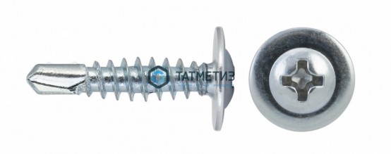 Саморез п/ш сверло 4,8х120  (200 шт/уп) ТК |  «ТАТМЕТИЗ» Саморез п/ш сверло 4,8х120  (200 шт/уп) ТК -  магазин крепежа «ТАТМЕТИЗ»