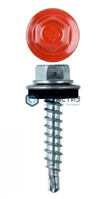 Саморез окраш.кров. 4,8х29 /3003/ (250 шт/уп) ТК |  «ТАТМЕТИЗ» Саморез окраш.кров. 4,8х29 /3003/ (250 шт/уп) ТК -  магазин крепежа «ТАТМЕТИЗ»