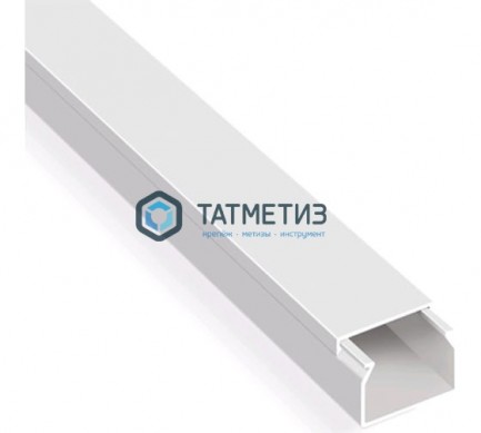 Кабель-канал 20х10 (дл.2м) |  «ТАТМЕТИЗ» Кабель-канал 20х10 (дл.2м) -  магазин крепежа «ТАТМЕТИЗ»