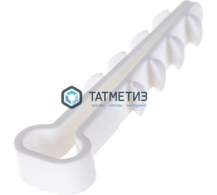 Дюбель-хомут для кабеля нейлон  6х12 бел. под плоский (100 шт/уп) |  «ТАТМЕТИЗ» Дюбель-хомут для кабеля нейлон  6х12 бел. под плоский (100 шт/уп) -  магазин крепежа «ТАТМЕТИЗ»