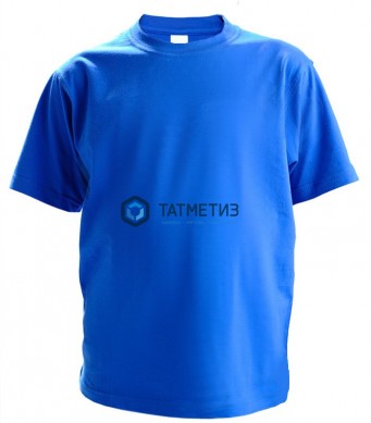 Футболка х/б цв. василек L |  «ТАТМЕТИЗ» Футболка х/б цв. василек L -  магазин крепежа «ТАТМЕТИЗ»