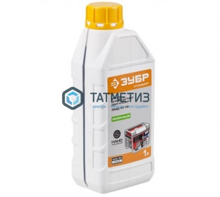 Масло ЗУБР, для 4-х тактных двигателей, минеральное, класс SAE 30, 1л |  «ТАТМЕТИЗ» Масло ЗУБР, для 4-х тактных двигателей, минеральное, класс SAE 30, 1л -  магазин крепежа «ТАТМЕТИЗ»