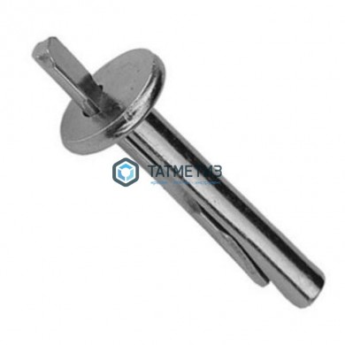 Анкер-клин 6х40  (200 шт/уп) белый цинк R |  «ТАТМЕТИЗ» Анкер-клин 6х40  (200 шт/уп) белый цинк R -  магазин крепежа «ТАТМЕТИЗ»