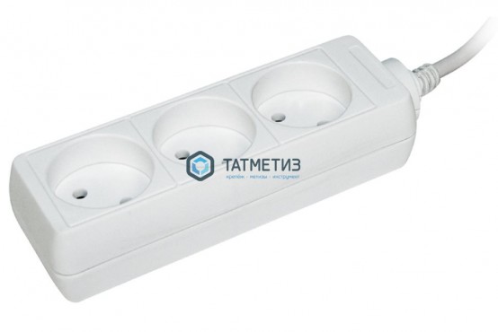 Удлинитель 3х5м без заземл. 10А IP20 У3 2P IEK WYP10-06-03-05-N |  «ТАТМЕТИЗ» Удлинитель 3х5м без заземл. 10А IP20 У3 2P IEK WYP10-06-03-05-N -  магазин крепежа «ТАТМЕТИЗ»